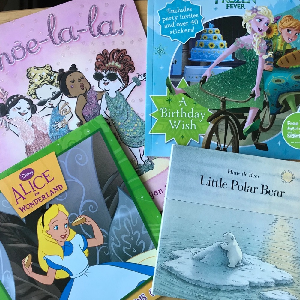 Childrens books Frozen Fever Little Polar Bear + 2